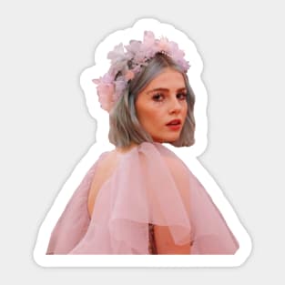 Lucy Boynton  Met gala 2019 Sticker